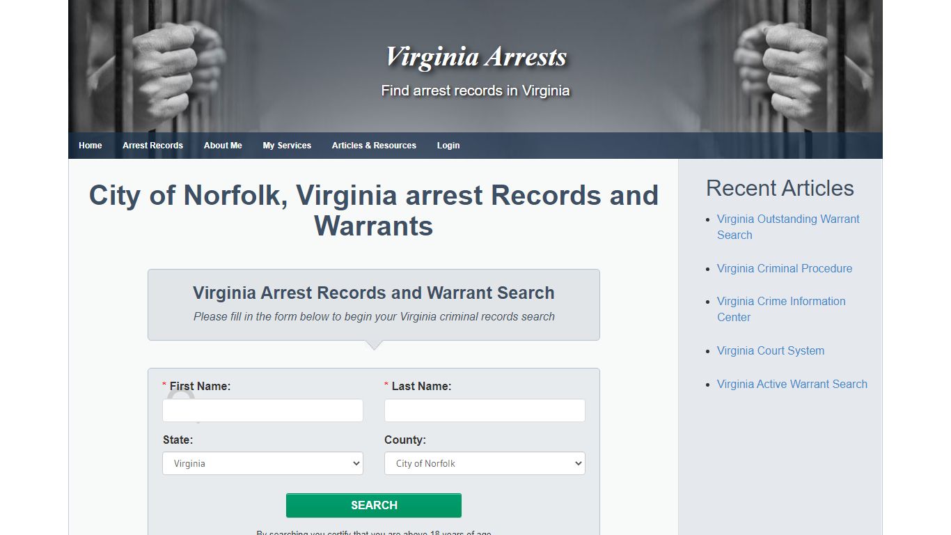 Virginia.Arrests.org: Your Guide to Virginia Beach Arrest Records